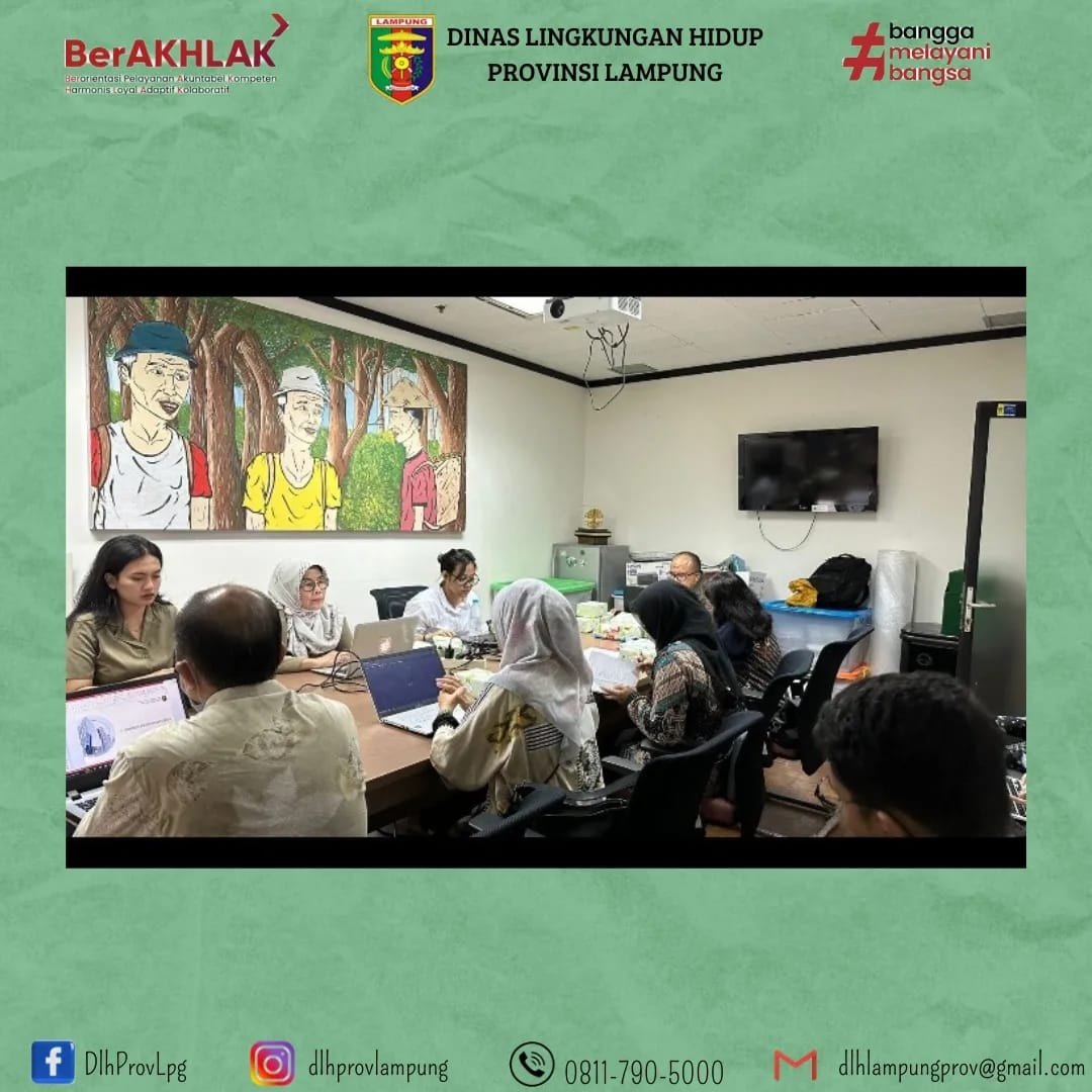 Bidang Tata Lingkungan melakukan Asistensi Dokumen (KLHS)