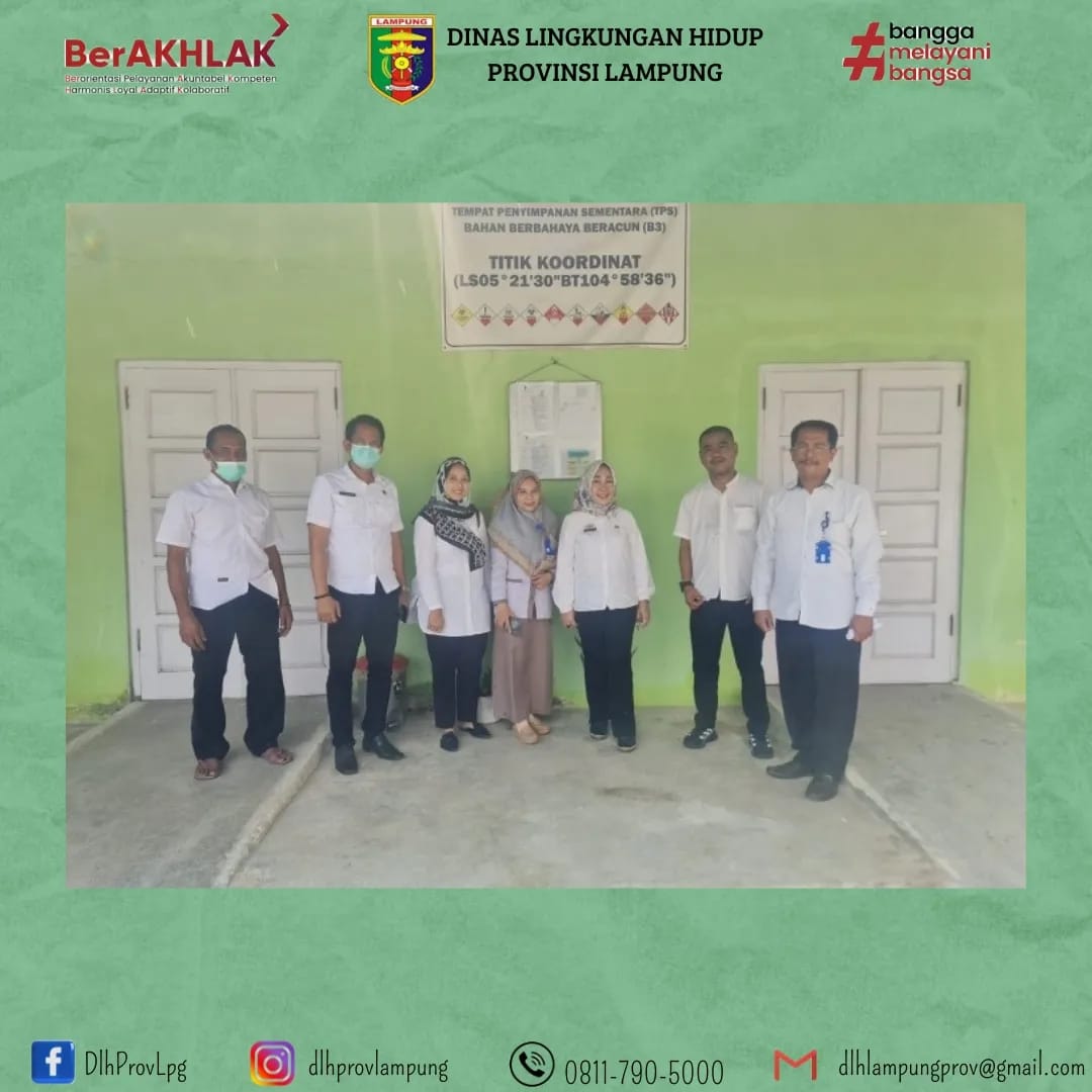 Kepala Bidang Pengelolaan Sampah dan Limbah B3 melaksanakan Pembinaan dan Pengawasan Pengelolaan LB3 ke RSUD Pringsewu